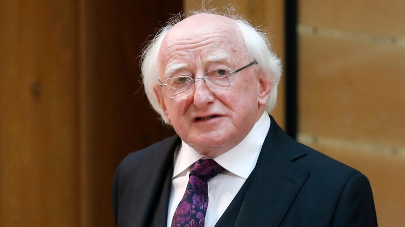 President Michael D Higgins was speaking at an event to mark National Care Leavers' Day