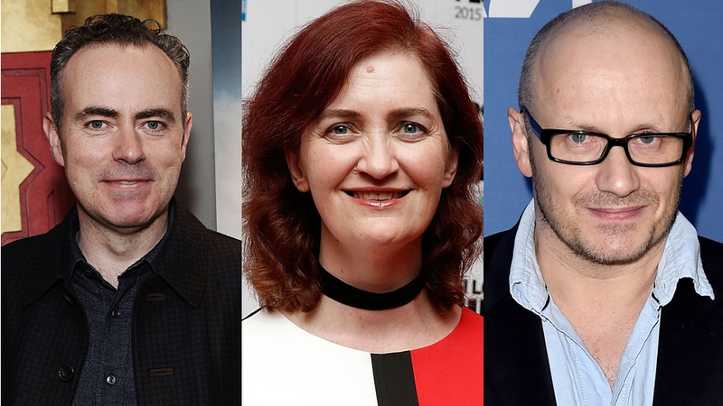 L-R John Crowley, Emma Donoghue and Lenny Abrahamson - Talents honoured once again