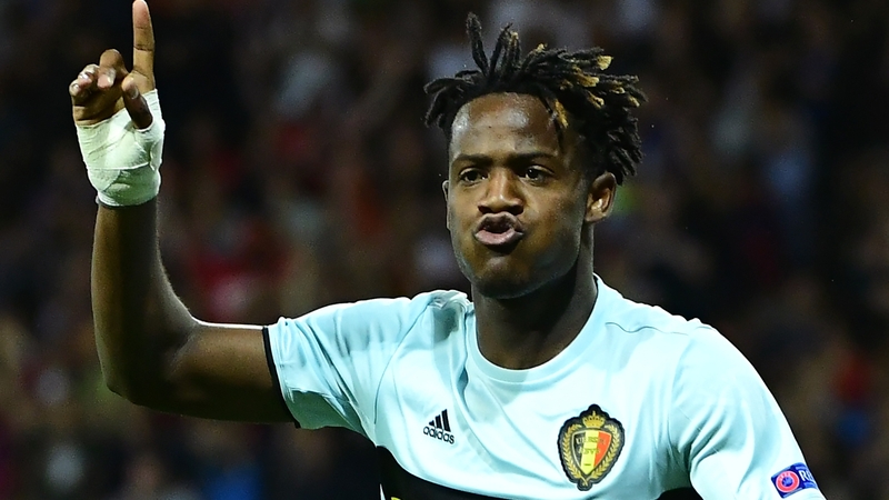 Batshuayi scored the final goal in the 4-0 win over Hungary
