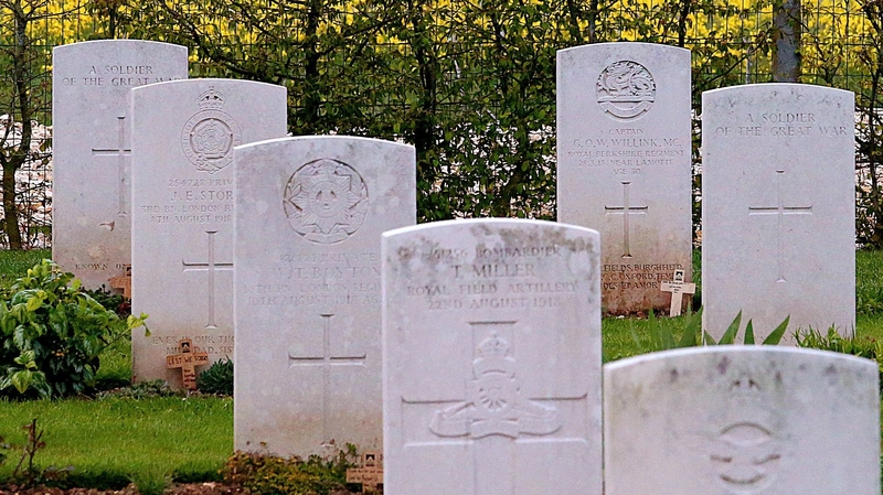 Minister is taking part in Battle of the Somme commemorations