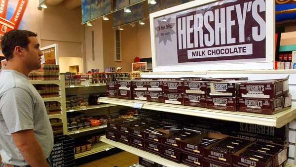 Hershey in deal to buy Amplify Snack Brands in a deal valued at $1.6 billion, including debt
