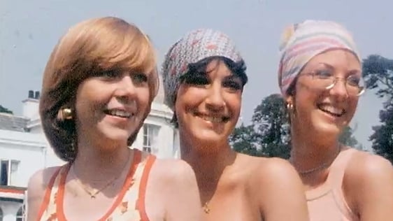 Party Goers at the Bi-centennial Celebrations in Dublin (1976)