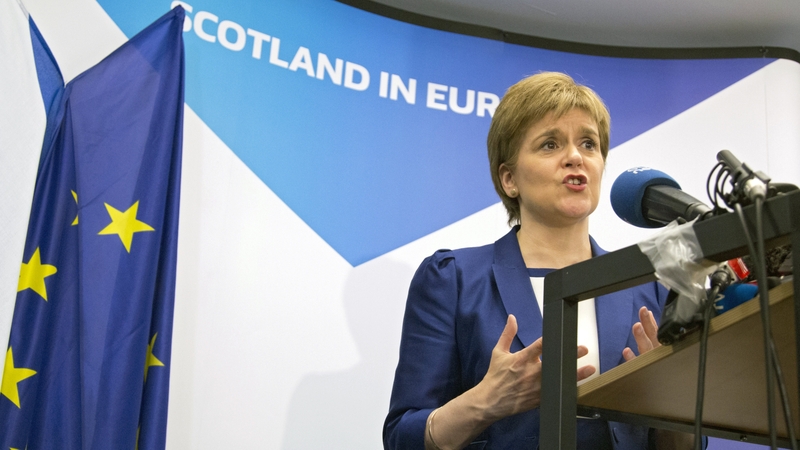 Nicola Sturgeon said the 'UK that existed before June 23 has fundamentally changed'