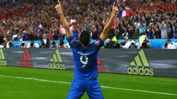 Olivier Giroud will now wear blue for both club and country
