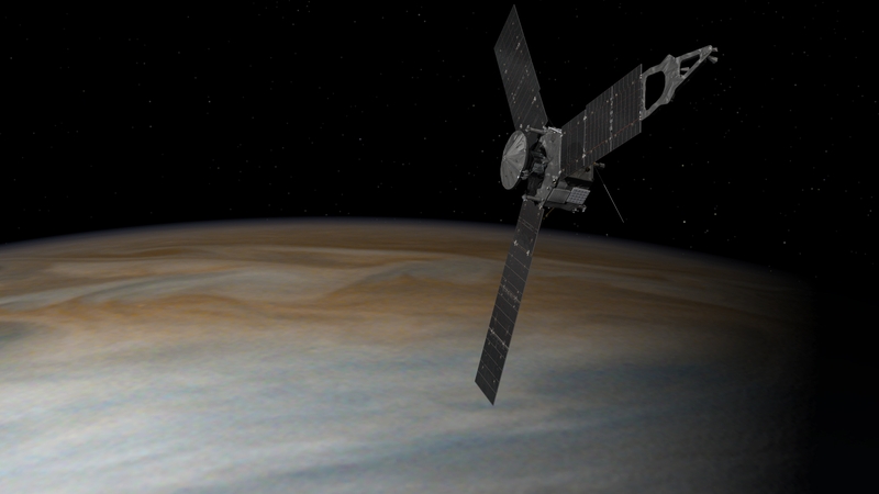 An artist's illustration of the space probe