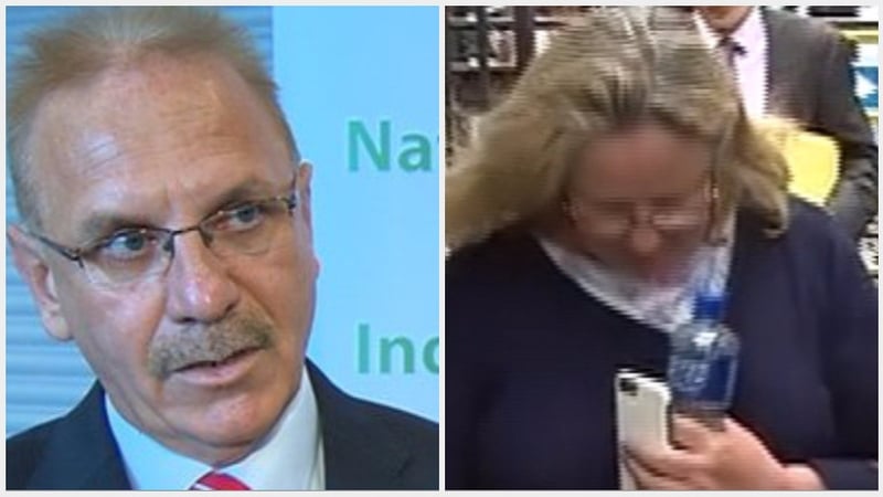 Deceased Console founder Paul Kelly and his wife Patricia (File pics)