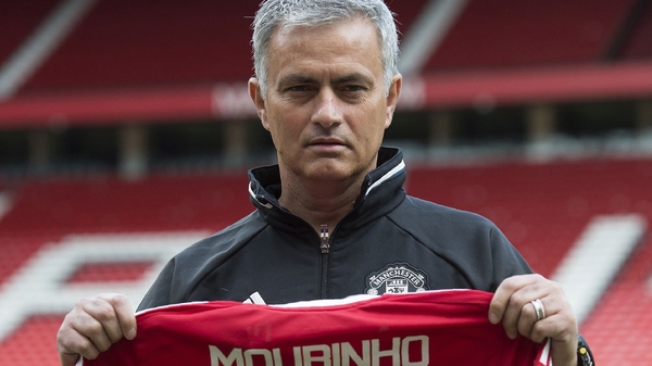 Manchester United manager Jose Mourinho