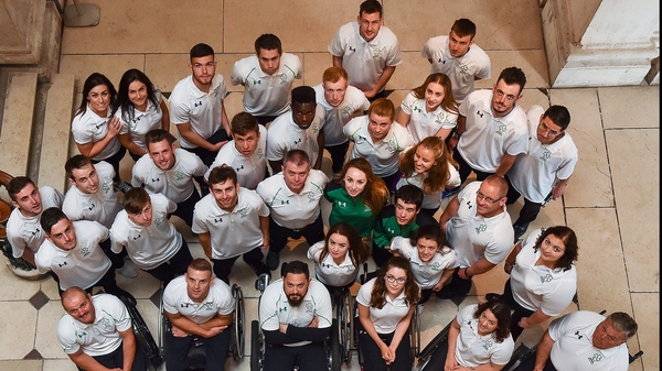 Team Ireland, who will represent the country in Rio from 7-18 September