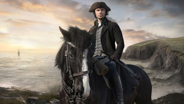 Aidan Turner in the new series of Poldark