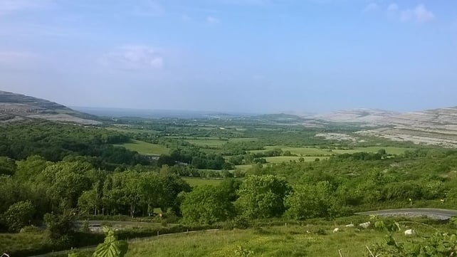 Tarina Sloyen sent in this image of the Burren