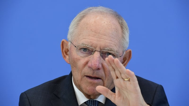 Wolfgang Schaeuble was speaking following British plans to cut tax
