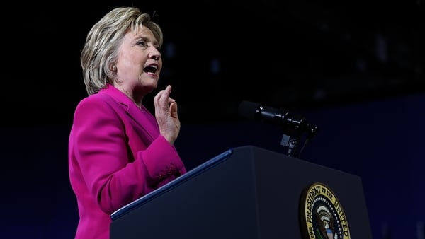 Hillary Clinton criticised Donald Trump for not releasing his tax return