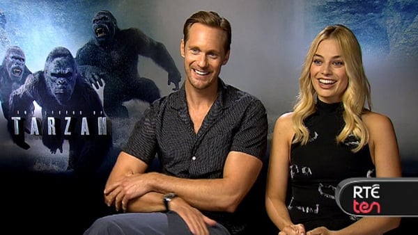 Alexander Skarsgard and Margot Robbie on The Legend of Tarzan