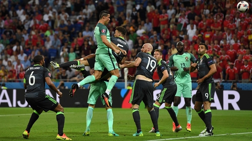 Cristiano Ronaldo leaps highest to head Portugal into the lead