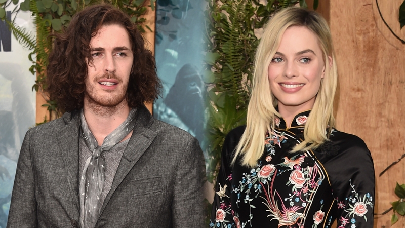Hozier and Margot Robbie
