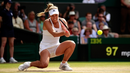 Angelique Kerber can become the first German ladies' champion since Steffi Graf