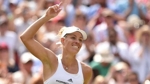 Kerber is bidding to become the first German woman to win Wimbledon since Steffi Graf
