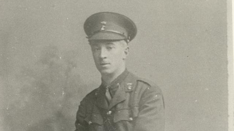 Thomas Gordon Fitzpatrick was killed in action on 6 September 1916 (Pic: Century Ireland)