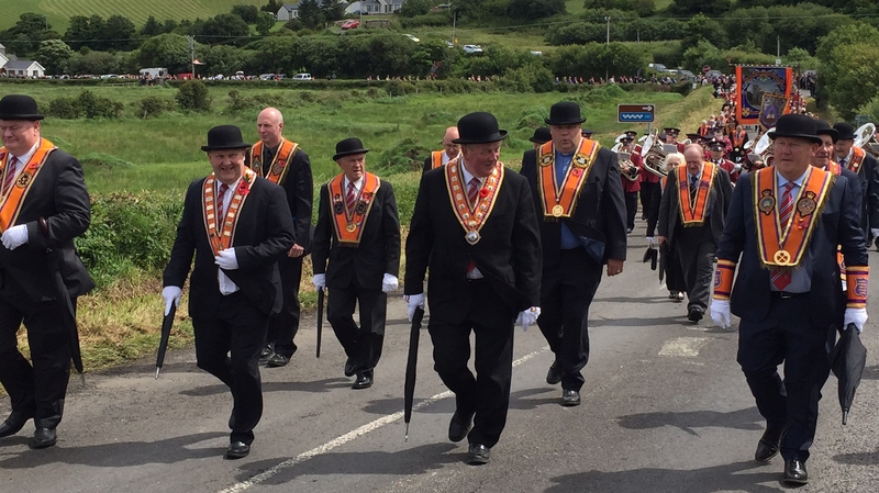 Fifty lodges from Donegal, Cavan, Leitrim and Monaghan, as well as visiting Orangemen, took part part in the parade