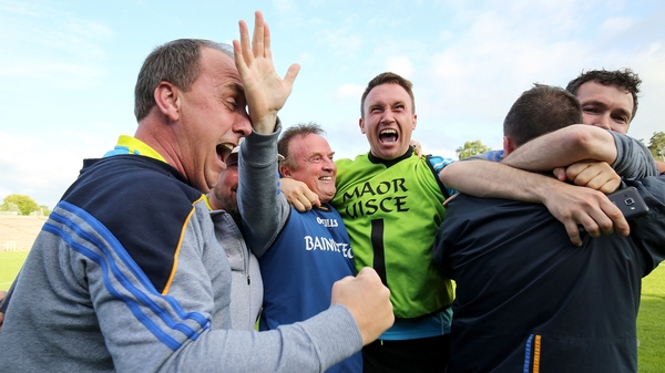 Conorton celebrates victory over Monaghan in 2016