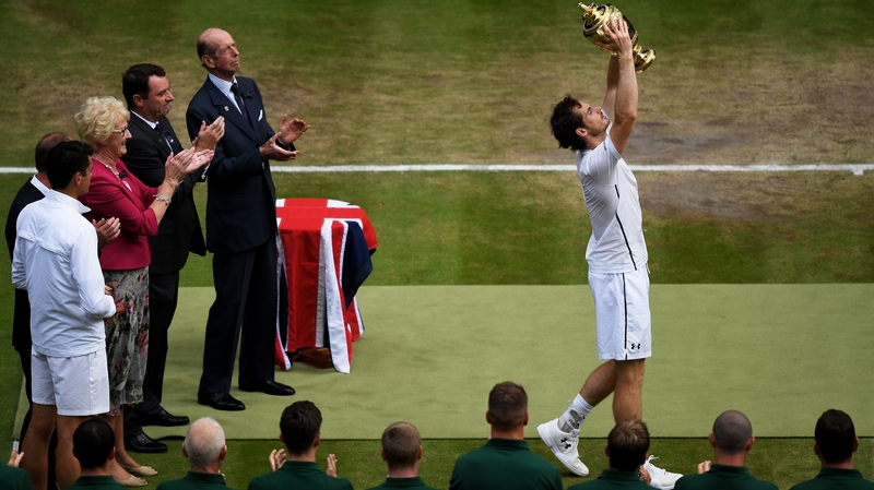 Andy Murray claimed his second Wimbledon title