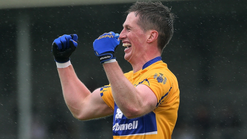 Eoin Cleary celebrates at the final whistle