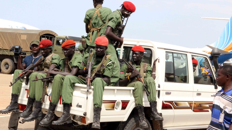 Violence broke out as the nation prepared to mark five years of independence