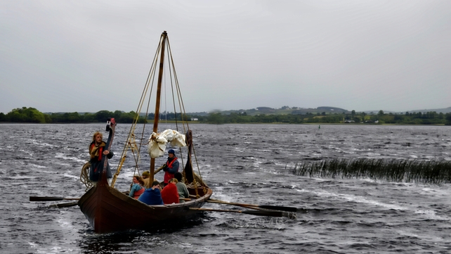 Vikings! En route to Dromod in Co Leitrim (Pic: Stephen Barry)