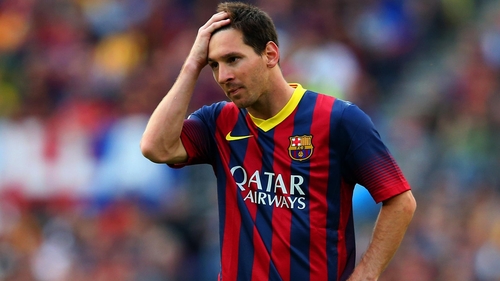 There'll be no trip to Dublin for Lionel Messi