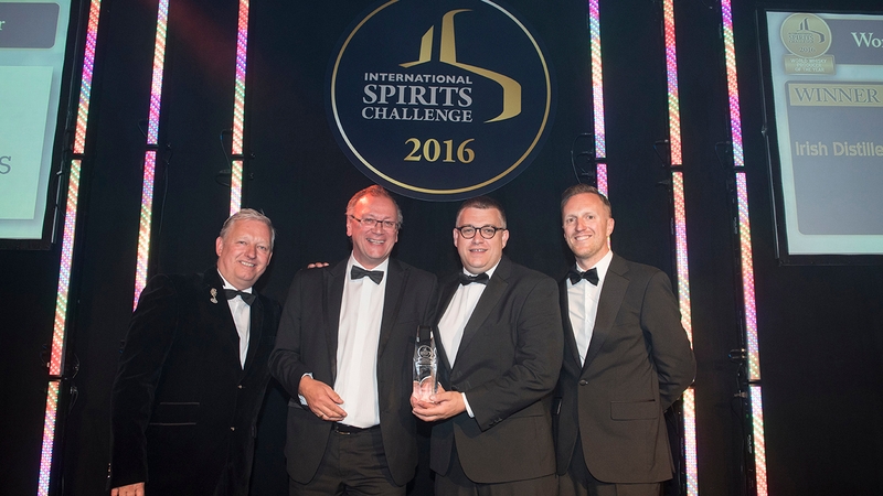 Irish Distillers picked up the awards at an ISC award ceremony, held at the Honourable Artillery Company in Central London last week