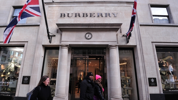 Burberry reported an adjusted operating profit of £26m for its fourth quarter, significantly lower than the £418m reported a year ago