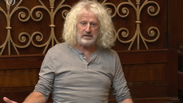 'Life's too short to be worrying,' Mick Wallace told reporters outside court