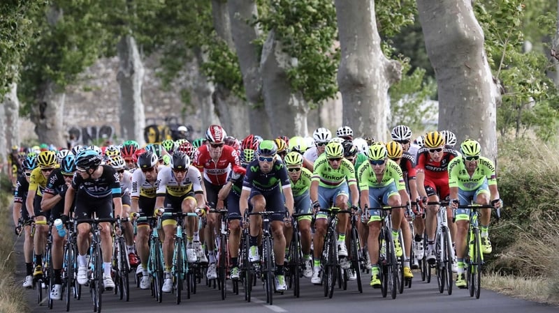 The peloton will compete in a truncated 12th stage
