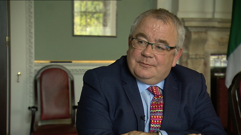 Seán Ó Fearghaíl was appointed Ceann Comhairle last March