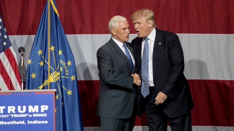 Mr Trump has repeatedly denied wrongdoing, while repeating his false accusations that he lost the election only because of widespread fraud that benefited the Democrat Biden (File photo)