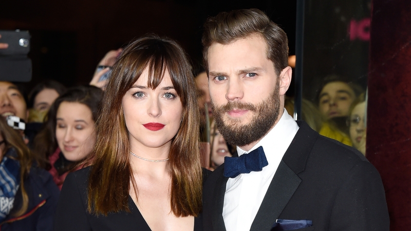 Johnson and Dornan - Filming in south of France