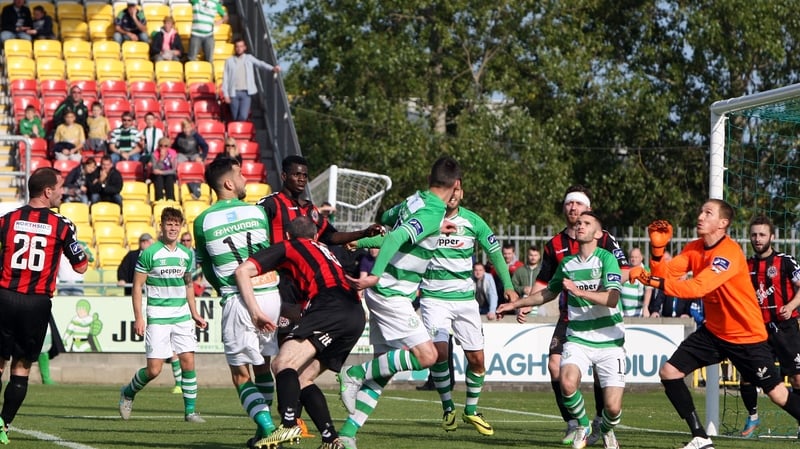 Shamrock Rovers and Bohs kicks off at 8pm