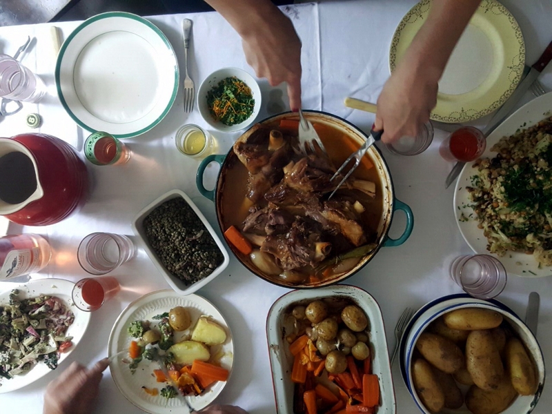 Caroline Hennessy's braise lamb shanks