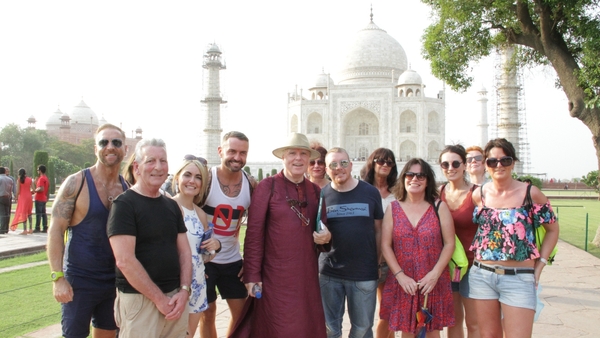 Francis Brennan and the gang go Indian