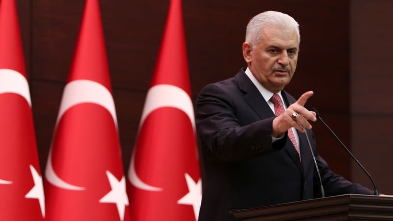 Turkey's Prime Minister has denounced any "illegal attempt" by "a group" in military
