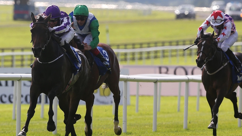 Seamie Heffernan on Seventh Heaven pull clear to win the Classic