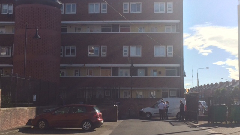 The stabbing attack took place at Seagull House on Rutland Avenue in Crumlin