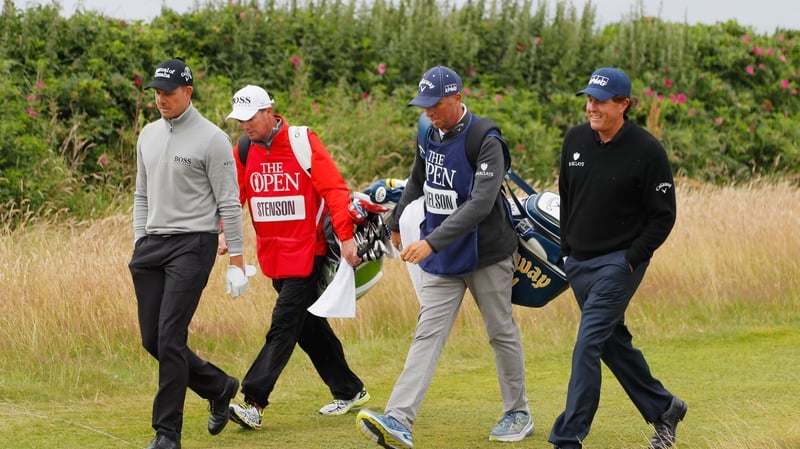 Henrik Stenson and Phil Mickelson went toe-to-toe at Royal Troon