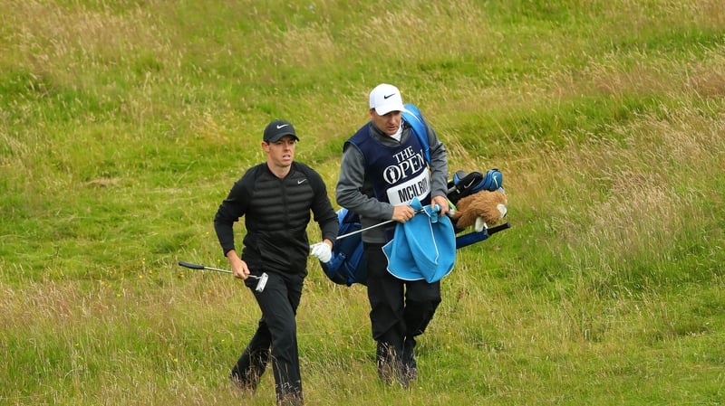 A frustrating day for McIlroy at Troon