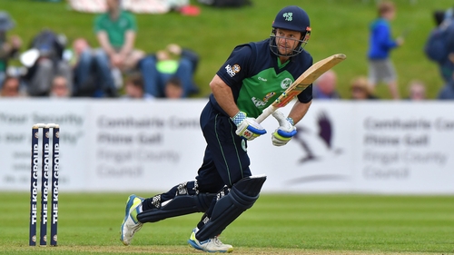 Ed Joyce was controversially ran-out