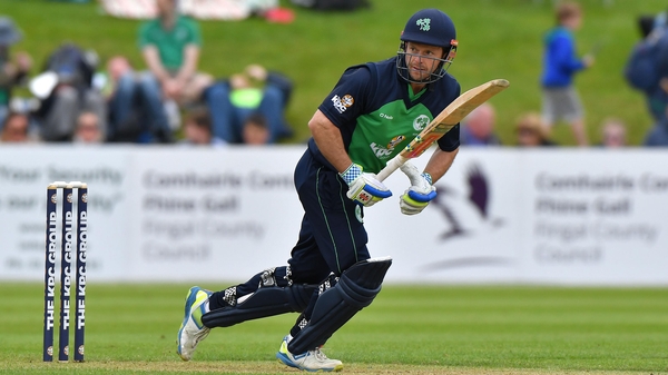 Ed Joyce was controversially ran-out