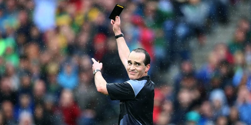 Black cards may be making their way to hurling