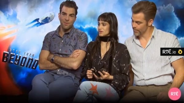 The cast of Star Trek talk to RTÉ Entertainment