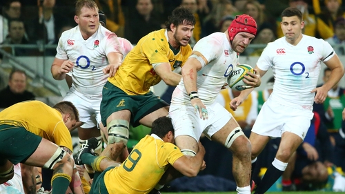 James Haskell was injured during England's summer tour of Australia