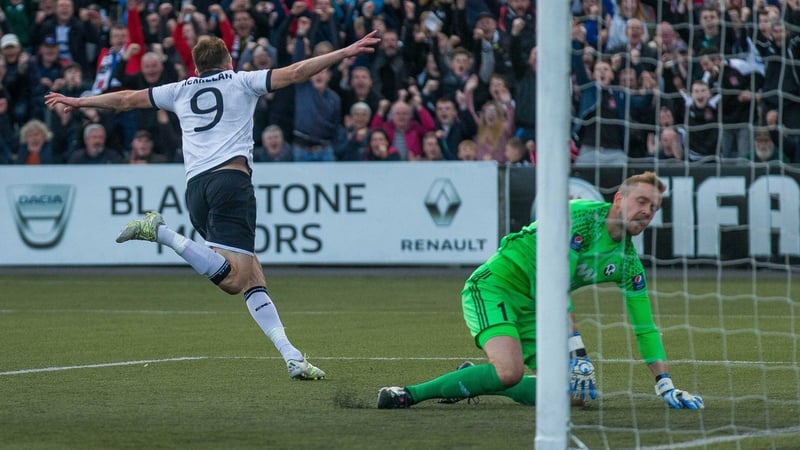 David McMillan also scored Dundalk's only goal in their 1-1 draw with FH at Oriel Park